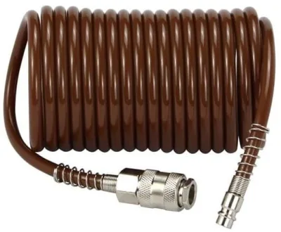 Susukta pneumatinė žarna 5x8 mm, 5 m WDS2154