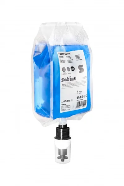 Skystas muilas Foam Soap, 6 vnt SF1, Satino by WEPA