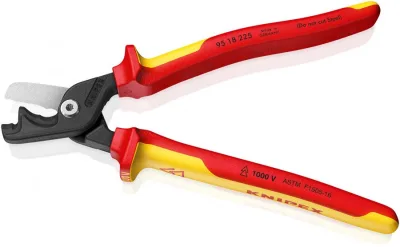 KNIPEX StepCut XL Kabelių žirklės su laipsnišku pjovimu, Knipex