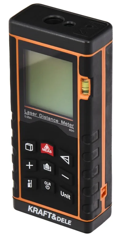 Lazerinis atstumo matuoklis Kraft&Dele 40m KD10405