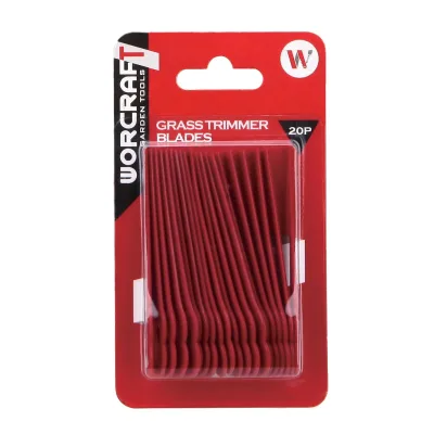 Nailoninių pjovimo peilių rinkinys trimeriui 20vnt. WORCRAFT