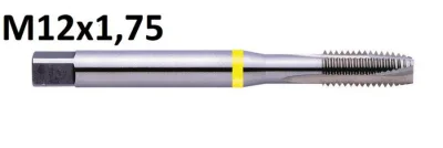 Sriegiklis M12x1,75 HSS-E B for through holes M12x1,75mm, Exact