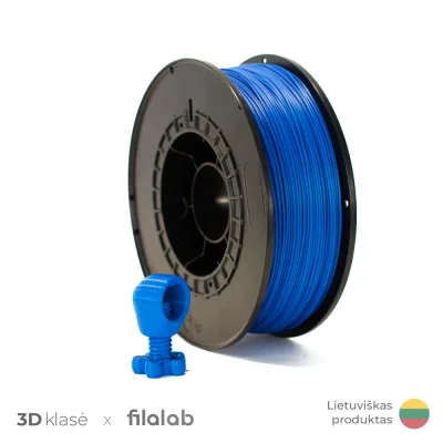 Filalab | PETG 1.75mm 1kg | Blue 3D plastikas