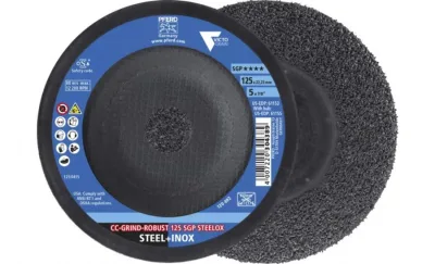 Šlifavimo diskas CC-Grind-Robust Steelox 125mm SGP Victograin, Pferd