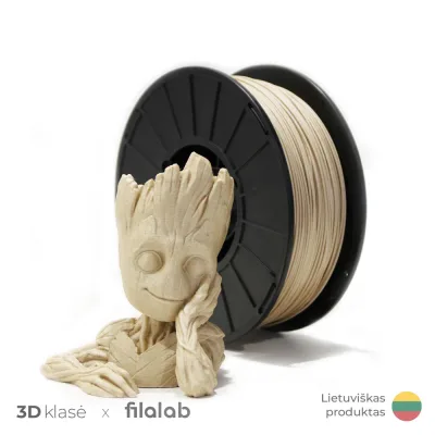 Filalab | Fiber PLA 1.75mm 1kg | Natural Wood
