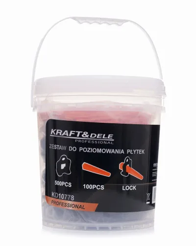 Plytelių lyginimo sistema 600 vnt. KD10778