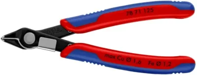 Žnyplės elektronikai 125mm, Knipex