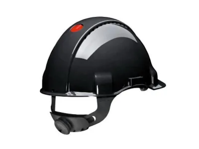 Apsauginis šalmas Uvicator, reguliuojamas, juodas G3000NUV- G3000NUV-SV, 3M