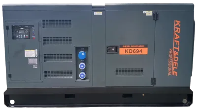 Vienfazis dyzelinis elektros generatorius KRAFT&DELE 95kW, KD694