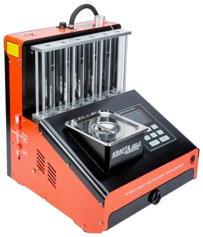 Purkštukų (injektorių) testavimo / valymo įrenginys LCD ULTRASONIC KD3540