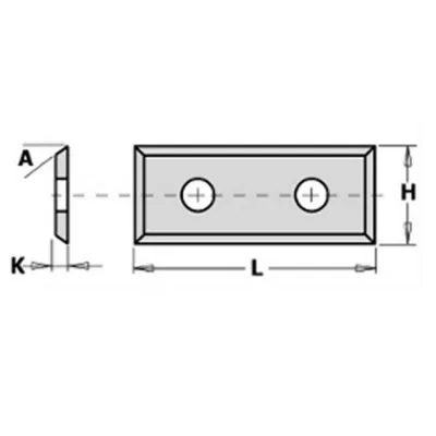 Peilis HWM 49.5X9X1.5, CMT