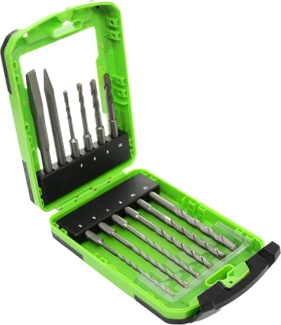 SDS grąžtų ir kaltų rinkinys – 12 vnt. KD988