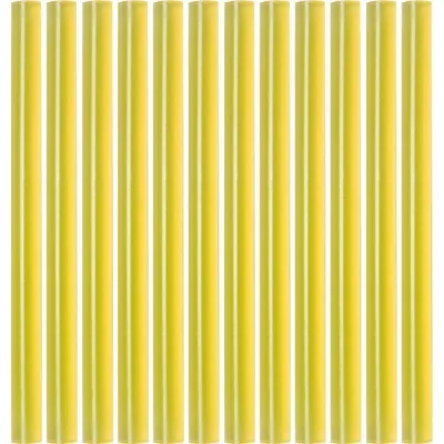 Karštų klijų lazdelių rinkinys (geltonos) (12vnt) 7.2x100mm