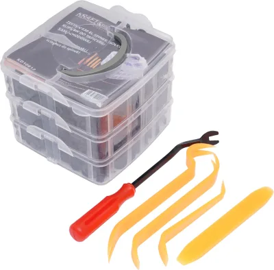 Automobilinių tvirtinimo elementų rinkinys 630vnt KD10612