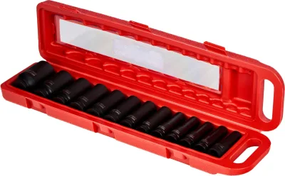Smūginių galvučių rinkinys 1/2", 13 vnt. KD10521