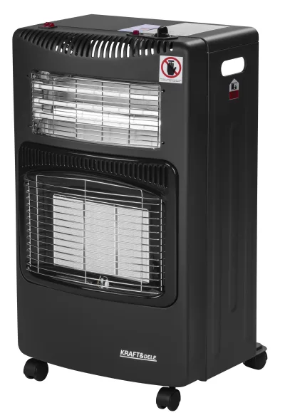 Dujinis ir elektrinis šildytuvas 2-in-1, 4200/1200 W KD6531