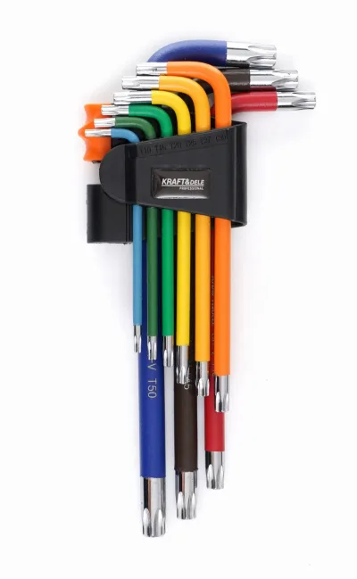 IMBUSINIŲ TORX RAKTŲ RINKINYS 9 VNT. KD11930
