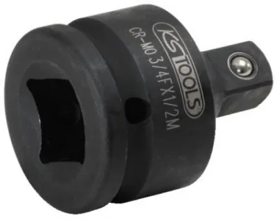 Smūginis adapteris F3/4"x1/2" M, KS Tools