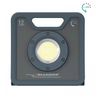 Darbo lempa LED NOVA 6, 6000lm, Bluetooth IK07/IP67 + 3m stovas, Scangrip