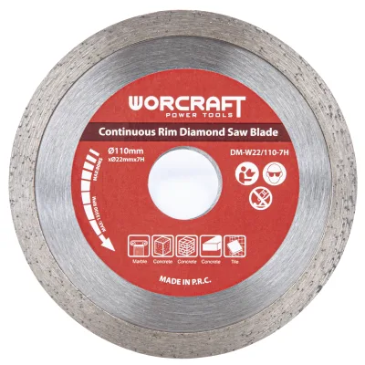 Diskino pjūklo MC14-110A deimantinis diskelis 22.23x110mm WORCRAFT