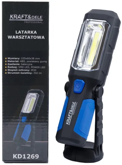 LED dirbtuvių žibintuvėlis 350 lm KD1269