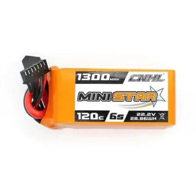 Akumuliatorius CNHL MiniStar 1300mAh 22.2V 6S 120C - XT60