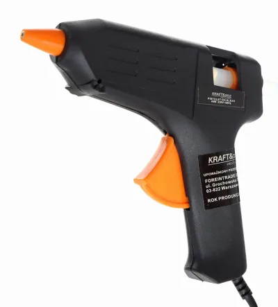 Karštų klijų pistoletas 40W + 7 klijų lazdelės KD10350