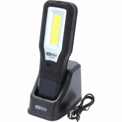 Mobile workshop hand lamp, foldable, 550 lumen 550 luumen, KS Tools