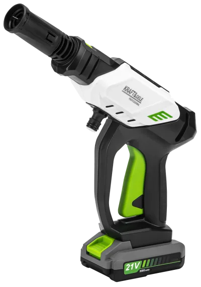 AKUMULIATORINĖ AUKŠTO SLĖGIO PLOVYKLA 300W 21V 3Ah KD5374