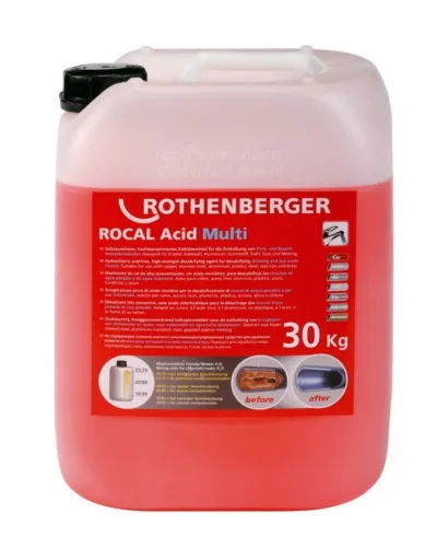 Vamzdžių nukalkinimo koncentratas ROCAL Acid Multi , Rothenberger