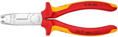 Kabelių nužievinimo replės D8-13mm + 1,5/2,5mm3 VDE, Knipex