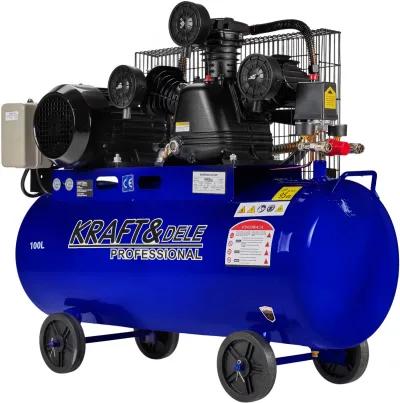 Tepalinis oro kompresorius 100 l, 4100 W, 650 l/min KD4056