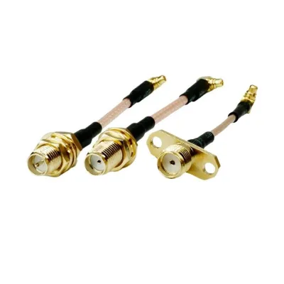 MMCX į SMA adapteris / prailginimas 68mm