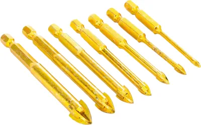 Grąžtai iš volframo karbido, 7 vnt. KD11250