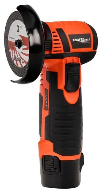 Akumuliatorinis kampinis šlifuoklis Kraft&Dele KD3161