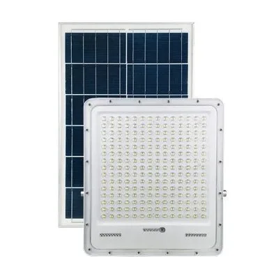 Autonominis šviestuvas su saulės baterija ir šviesos jutikliu 50W