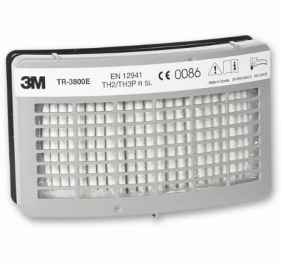 ™ Versaflo™TR3802E P3 dalelių, organinių garų filtras, 3M