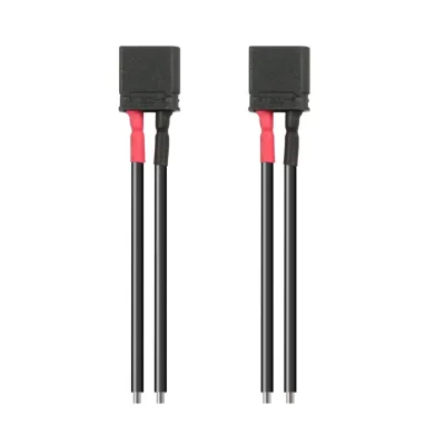 Flywoo Black XT30U Male Pigtail 20awg (2vnt)