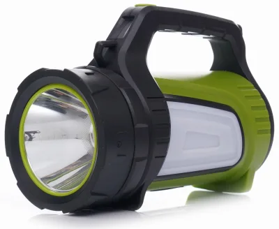 Prožektorius 3,7V įkraunamas LED su šoniniais žibintais KD1243