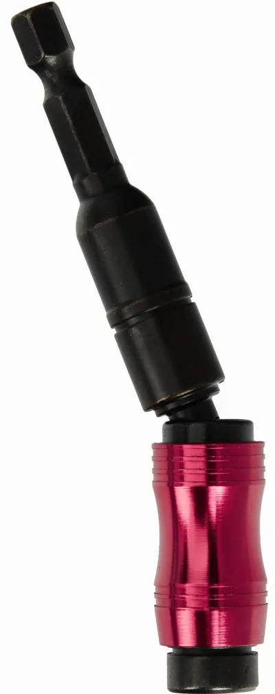 Adapteris suktuvui šarnyrinis su magnetu 1/4'' 90mm