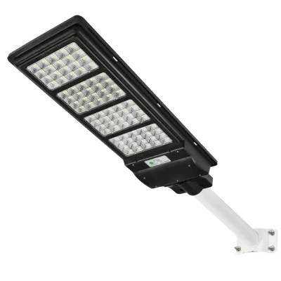 Gatvės šviestuvas su saulės baterija 120W ir laikikliu