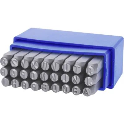 Raidžių išmušėjų komplektas 5mm, 27 dalių, KS Tools