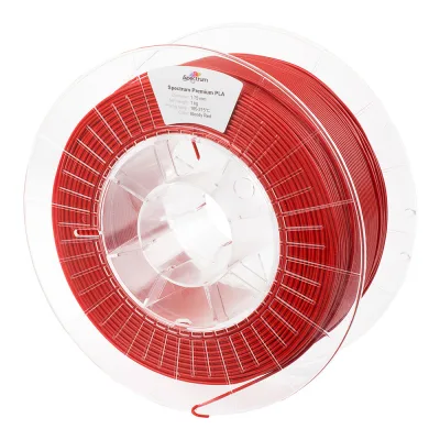 Spectrum | Premium PLA 1.75mm 1kg | Bloody Red 3D plastikas