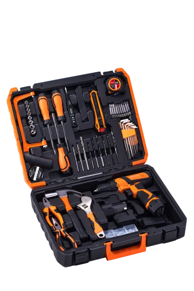Grąžtų-suktuvų komplektas 18V 1.5Ah + priedai KD3357
