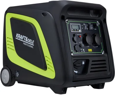 Benzininis inverterinis elektros generatorius 4900W 230V KD686