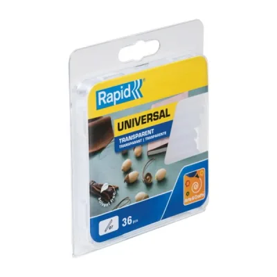 Glue sticks 7x94mm, multi purpose, transparent, 125g, Rapid