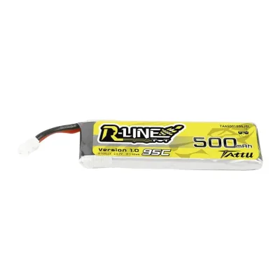Akumuliatorius Tattu R-Line 500mAh 1S 3.7V 95C – PH2.0 (1vnt)