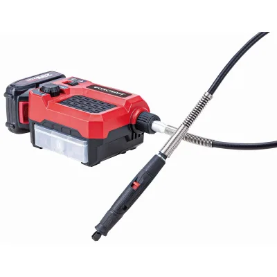 Akumuliatorinis mini tiesinis šlifuoklis su priedais WORCRAFT 20V LI-ION