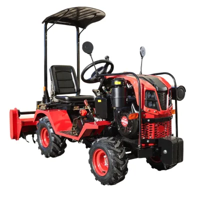 Mini traktoriukas Rider-1500 su aktyvia freza