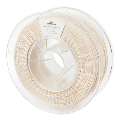 Spectrum | Premium PLA 1.75mm 1kg | Ivory Beige 3D plastikas